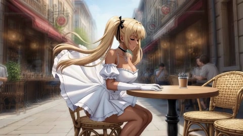 Un paseo con Rumi. Ella juega con su coño