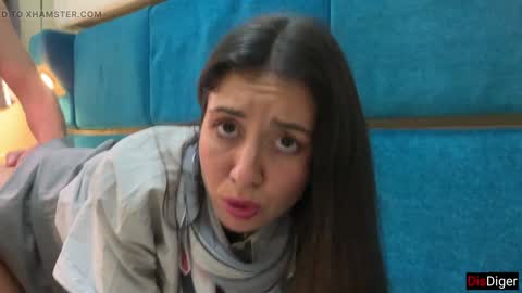 The guilty train conductor offered a premium service to the passenger - Anal and Cumwalk