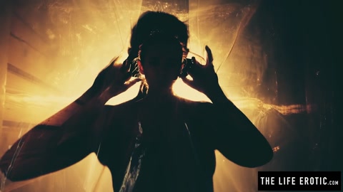 Teen with Perfect Tits Masturbating on Plastic