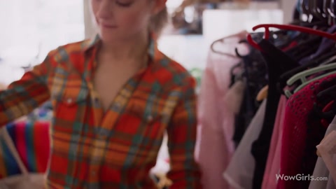 Gorgeous Blonde Girl Eva Elfie Sucking off Her Lover